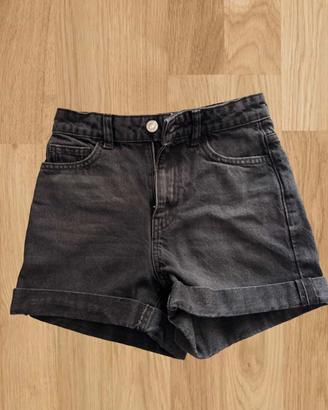 Shorts jeans neri Mango MOM80 taglia 32