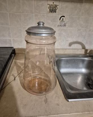 vaso da drogheria o farmacia vintage