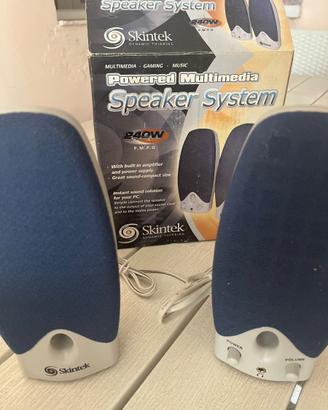 Altoparlanti pc speaker system 240 w