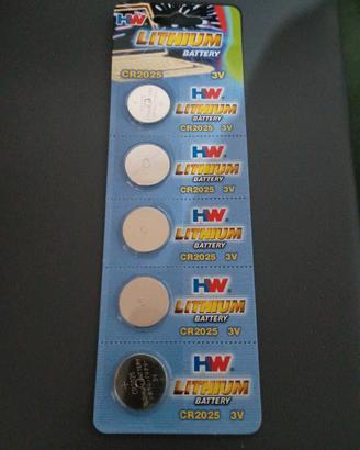 batterie lithium cr2025 3v