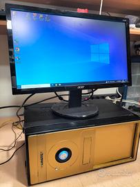 Pc Intel I5 modificato, 4gb ram, hd ssd 256 nuovo