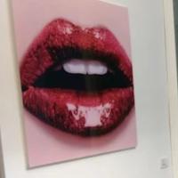 Quadro Bocca - Labbra vetro