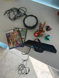 Lotto Kinect (Xbox360) + Skylander + 2 Giochi