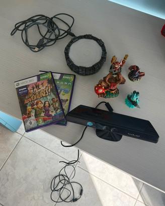 Lotto Kinect (Xbox360) + Skylander + 2 Giochi
