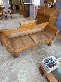 Divani Viennesi in mogano e rattan 1920’