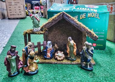 presepe in legno 