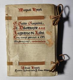 " Il dilettante legatore di libri" - Hoepli - 1908