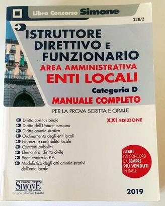 Libro Concorso Istruttore Direttivo e Funzionario