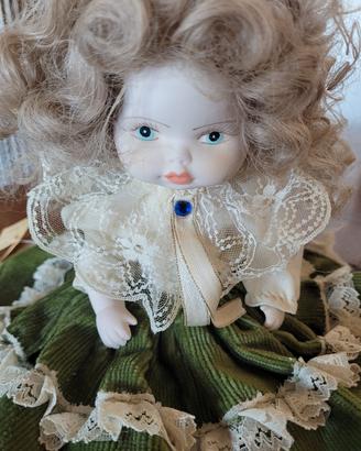 bambola porcellana capidimonte