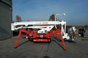 Piattaforma aerea cingolata easy lift r210