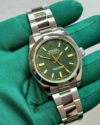 Rolex Milgauss 116400GV vetro verde