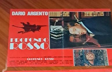 fotobuste film Profondo Rosso