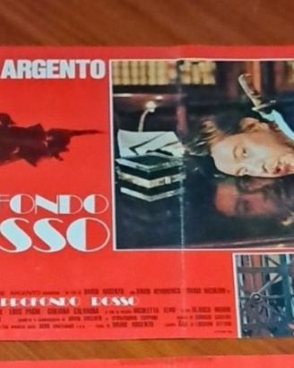 fotobuste film Profondo Rosso