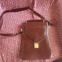 Borsello Uomo Tracolla Vera Pelle Artigianato Fior