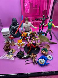 Lotto 17 personaggi 80/90/00 Minecraft bakugan