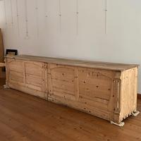 bancone in abete rustico