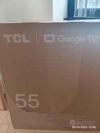 Smart TV TCL 55 Pollici 4K HDR con Google tv