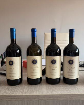 Lotto verticale sassicaia magnum