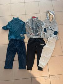 Set tute asilo bambino 3-4 anni primark original 