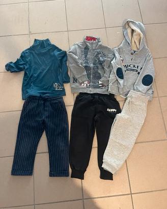 Set tute asilo bambino 3-4 anni primark original 