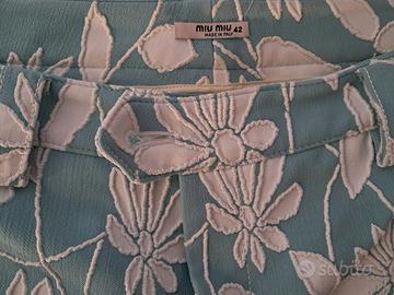 Miu Miu Prada pantaloni  donna