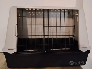 Trasportino auto per cani rigido