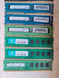 RAM DDR3 5x4GB 1X2GB