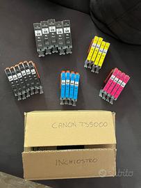 Inchiostro completo Canon TS5000