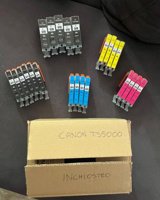 Inchiostro completo Canon TS5000