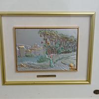 Quadro in foglia d'oro