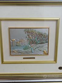 Quadro in foglia d'oro