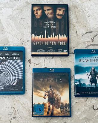 bluray e dvd come nuovi a 20€ l'uno