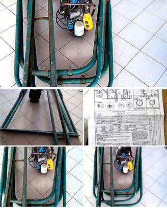 CAVALLETTO DA EDILIZIA Mod. E300/K1 + PARANCO