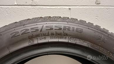 4 Pneumatici estivi e invernali, varie misure