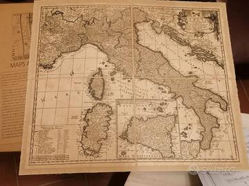 Mappa Italia XVII secolo