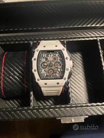 orologio di lusso bianco