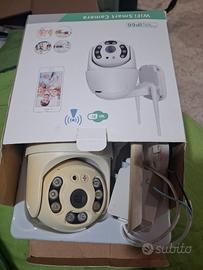 5 TELECAMERE IP CAM PTZ WIFI CAMERA DOME WIRELESS 