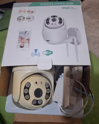 5 TELECAMERE IP CAM PTZ WIFI CAMERA DOME WIRELESS 