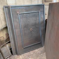 Cornici di lamiera decorate con fiori