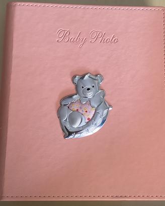 Album fotografico Rosa con custodia originale