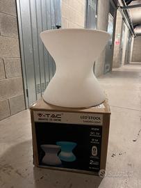 Lampada LED da terra multicolore