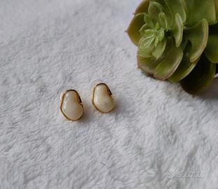 Orecchini bohemien in cera d'api