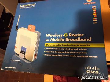 Linksys Wireless-G Router for Mobile Broadband WRT