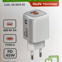 carica  batterie.rapido per smartphone 45w