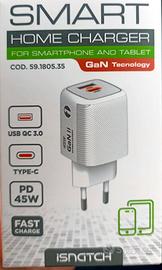 carica  batterie.rapido per smartphone 45w