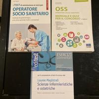 Libri corso OSS ed infermieristica