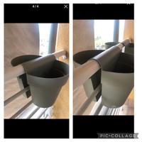 2 fioriere per balcone