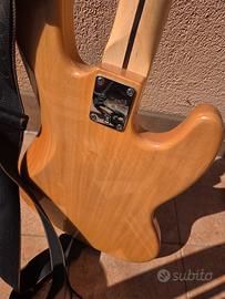 basso elettrico mancino jazz fender squire