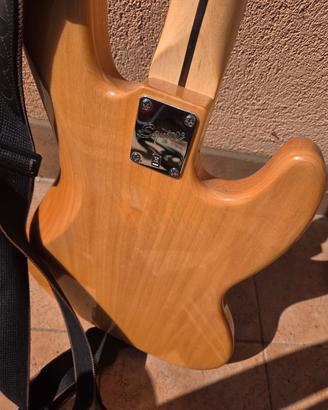 basso elettrico mancino jazz fender squire