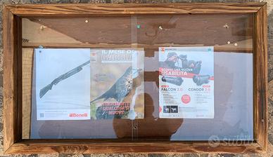 Bacheca in legno massello